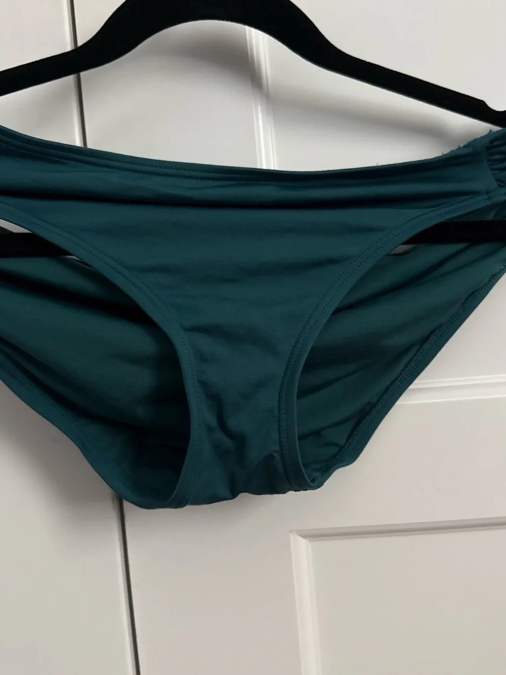 Teal Kate Spade Triangle Bikini With Bottoms, Both Pieces Size L. Good Condition